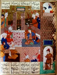Zalım şahla düz danışan qocanın hekayəti